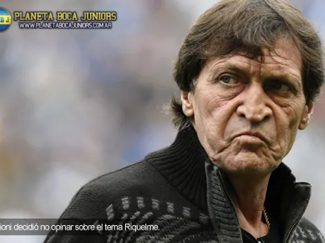 Falcioni: “Sobre Riquelme no opino, tengo códigos”