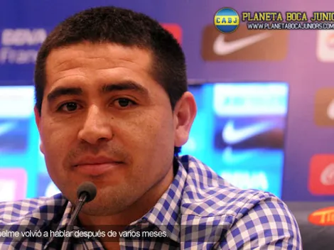 Riquelme: “Ya no vuelvo más”
