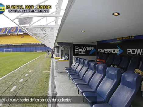 Nuevo techo en las plateas preferenciales