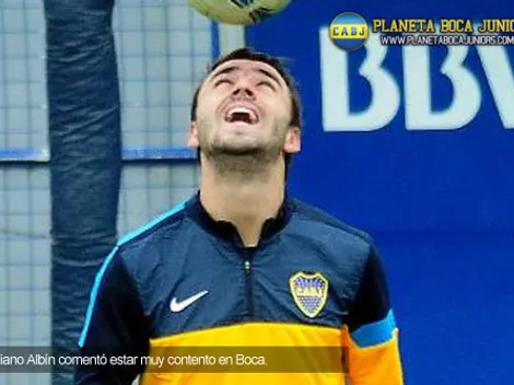 Albín: "No me siento titular"