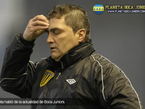 Giunta: "En este equipo que no esté Riquelme me molesta"