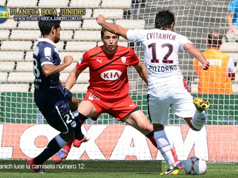 Cvitanich tuvo su debut en el Niza