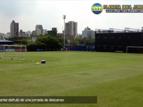 Día libre para el plantel