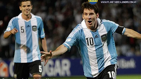 Gago fue titular en la goleada de Argentina