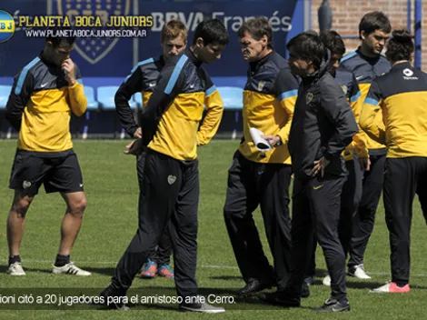 Concentrados para el amistoso de mañana