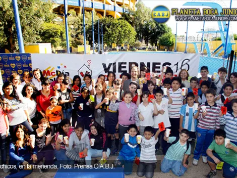 Boca Social se sumó al McDía Feliz