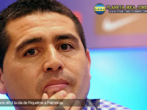 Riquelme se aleja de Palmeiras
