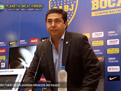 Angelici: “Gago tiene la voluntad de volver y es el más accesible”