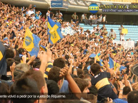 La gente pidió por Riquelme