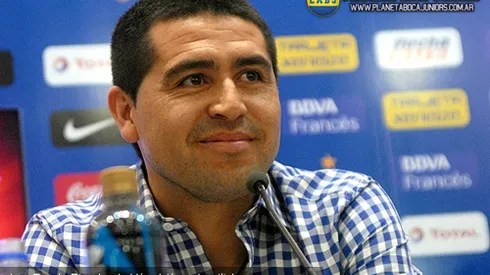 Riquelme: "No quieren que vuelva a La Bombonera"