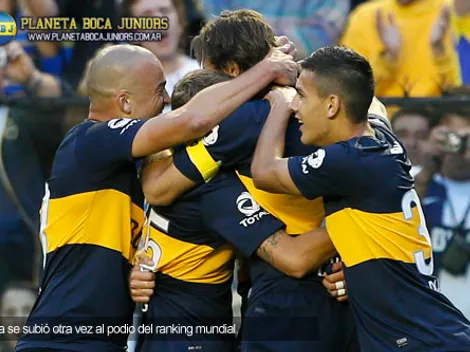Boca volvió al podio en el ranking de la IFFHS