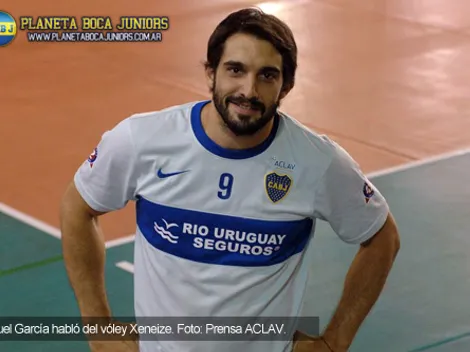 Miguel García habló del presente del vóley