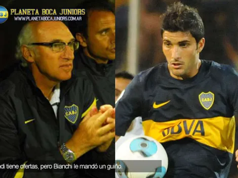 Un guiño de Bianchi a Blandi