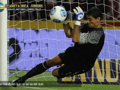 Ustari seguirá en Boca