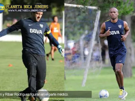 Parte médico: Orion y Ribair, con golpes