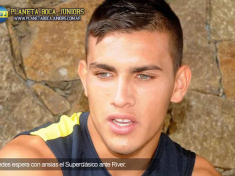 Paredes: “Sería un sueño hacerle un gol a River”
