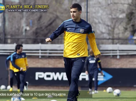 Paredes: “De chiquito sueño con ser el 10 de Boca”