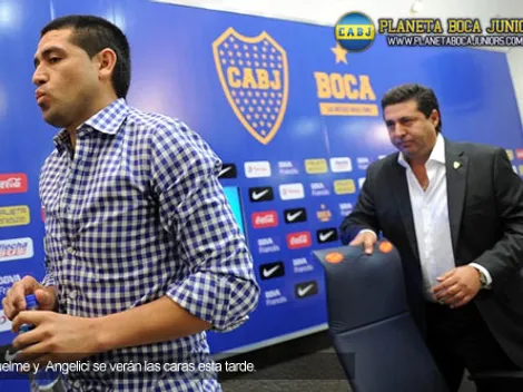 “A la tarde nos juntamos con Riquelme”
