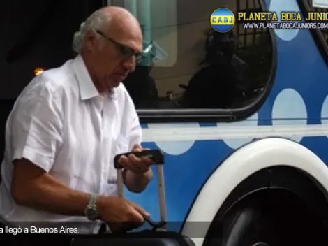 Boca arribó a la Argentina