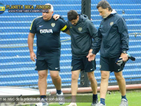 Orion no participó del entrenamiento