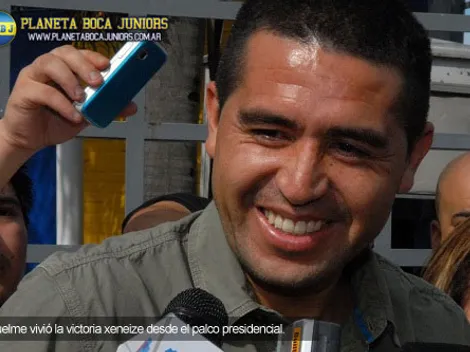 Riquelme: "Estoy sintiéndome futbolista otra vez"