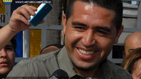 Riquelme: "Estoy sintiéndome futbolista otra vez"
