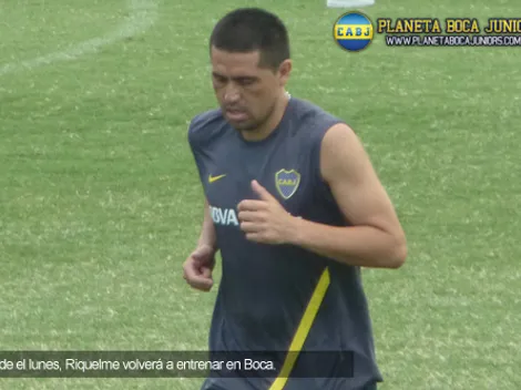 Román empezará a entrenar el lunes