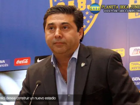 Angelici: "Va a ser un gran desafío hacer el nuevo estadio"