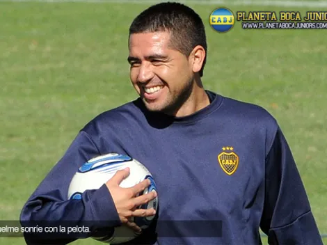 Riquelme hizo el caño más espectacular del mundo en los últimos años