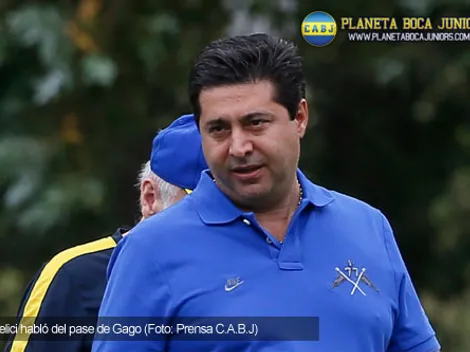 Angelici: "Hicimos todas las tratativas para traer a Gago"