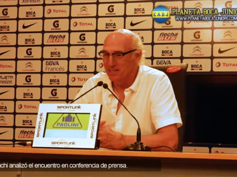 Bianchi: "Con uno menos, no podíamos jugar a otra cosa"