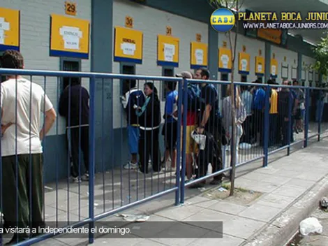 Venta de generales por ránking para el partido ante Independiente