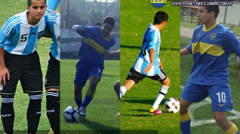 Cuatro jugadores Xeneizes estarán en el Sudamericano Sub 17