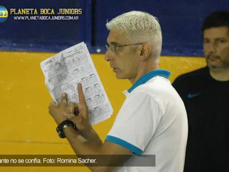 El entrenador del equipo de vóley no piensa en la ventaja