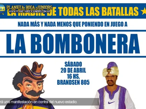 Marcha en contra del nuevo estadio