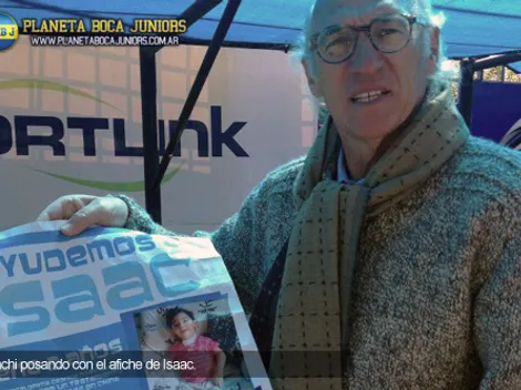 Boca se sumó a la campaña solidaria por Isaac