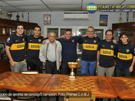 Boca campeón de ajedrez