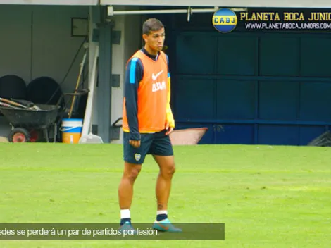 Paredes estará casi un mes fuera de las canchas