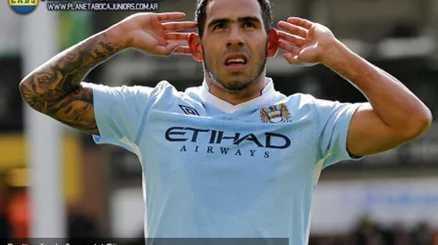 Triplete de Tevez en el City