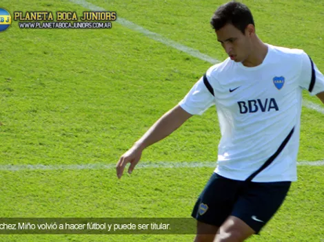 Sánchez Miño, con chances de ser titular ante Rafaela