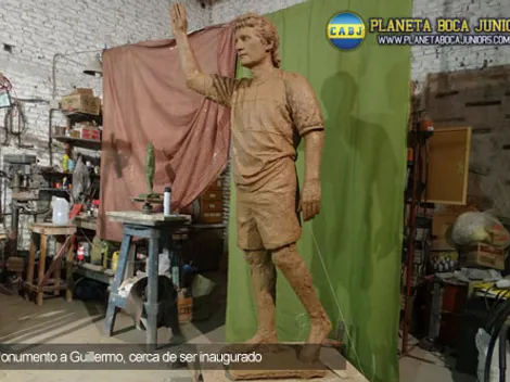 El Monumento a Guillermo, en su etapa final