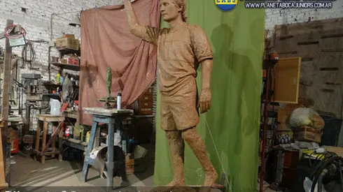 El Monumento a Guillermo, en su etapa final