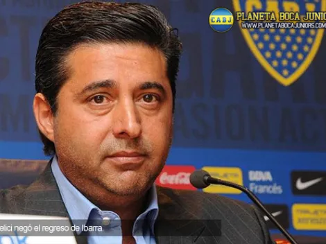 Angelici : "No hay ninguna chance de que Ibarra vuelva a jugar”