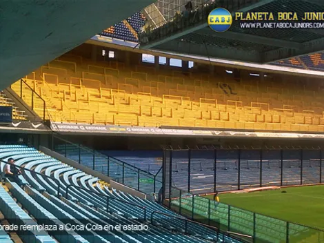 Gatorade ya se posiciona en La Bombonera