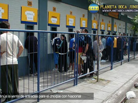Sigue la venta de plateas vs. Nacional