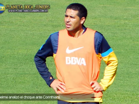 Riquelme: “Le podemos ganar a Corinthians”