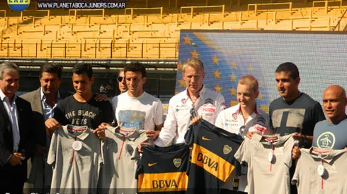 Se presentó el acuerdo entre Boca y Citroën