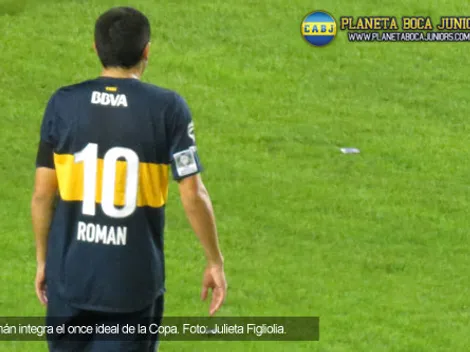 Riquelme es parte del once ideal de la Copa