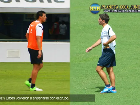 Erbes y Pérez, junto al grupo