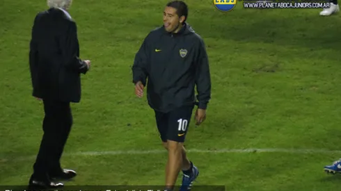 Riquelme, desgarrado